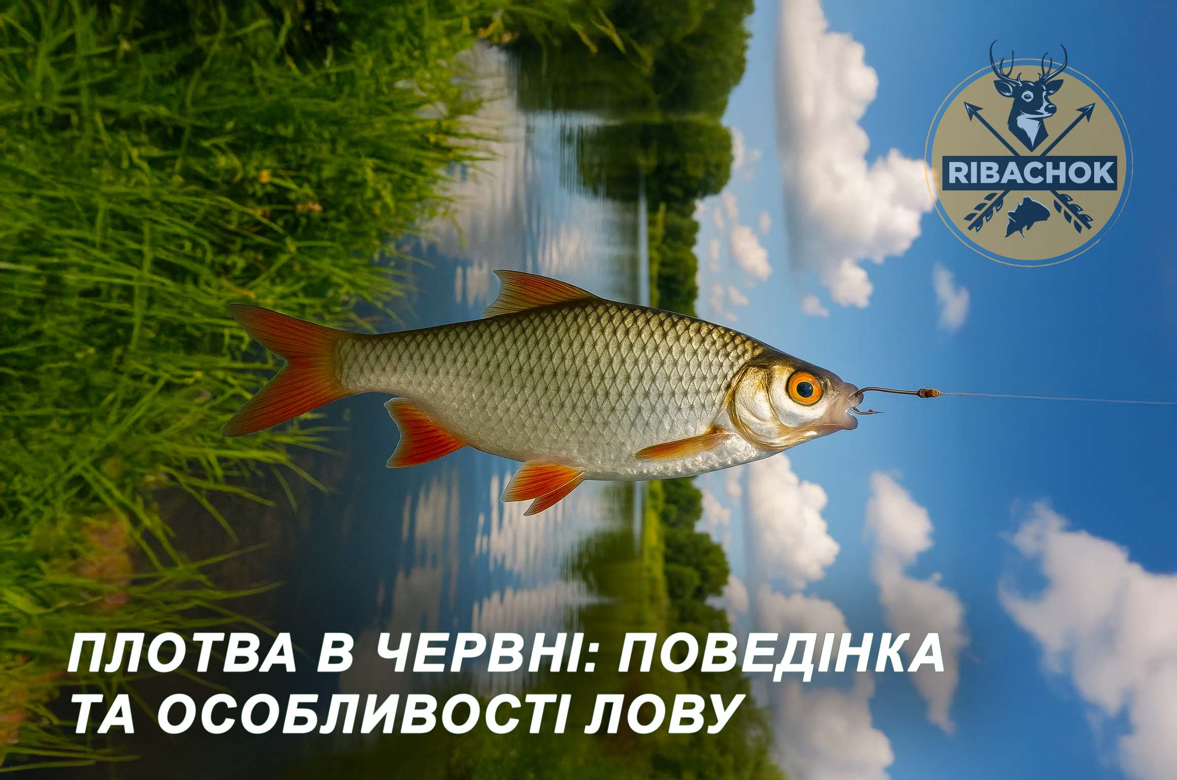 Плотва в червні поведінка та особливості лову